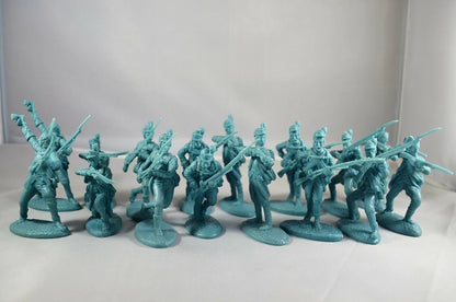 LOD Enterprises Plastic Figure Set LOD013 Am. Revolution American Light Infantry