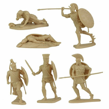 LOD Enterprises Plastic Figure Sets LOD003 The War At Troy Heroes Of The Iliad