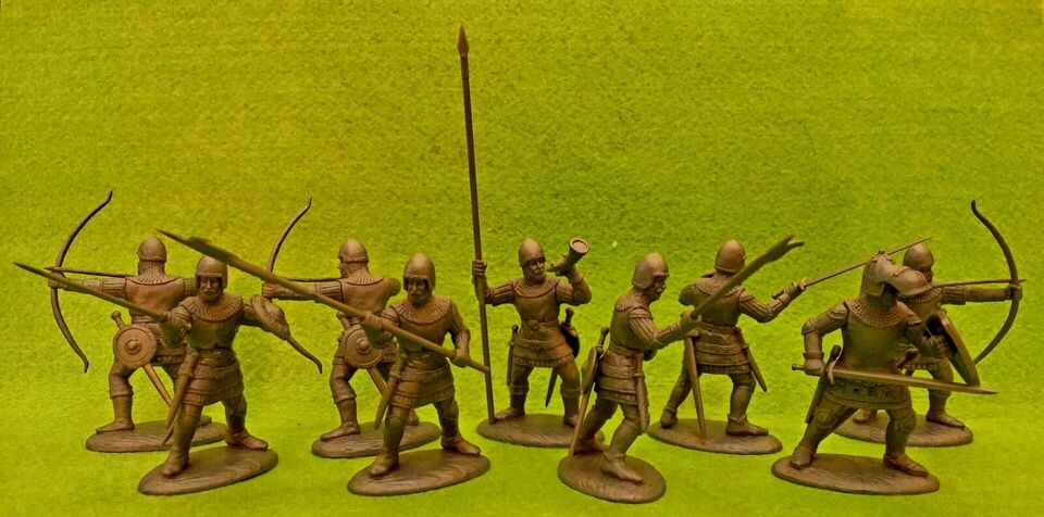 EXPEDITIONARY FORCE 60 HYW 01 W WARS OF MIDDLE AGES FRENCH ARCHERS & BILLMEN