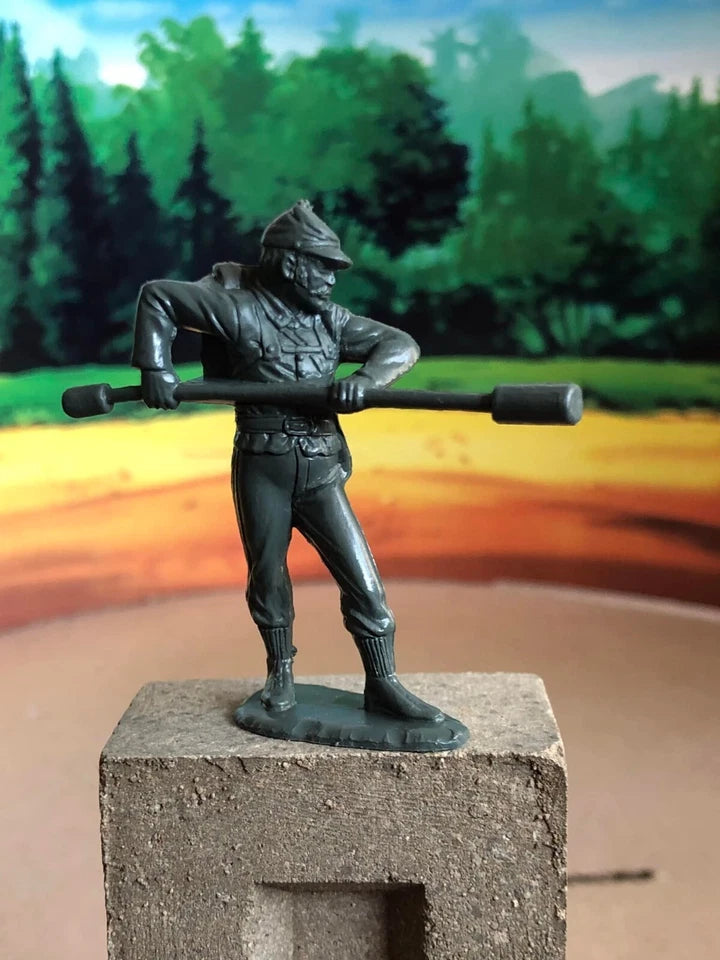 MARX TOYS RECAST 54 MM U.S. CIVIL WAR UNION SOLDIERS REISSUE-16 FIGURES