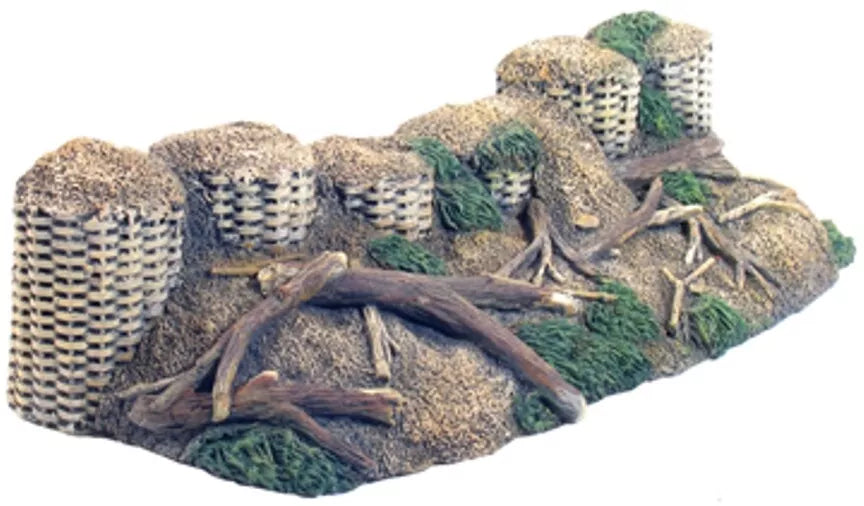 BRITAINS DIORAMA ACCESSORIES 51012 GABION WALL SECTION