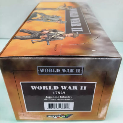 W. BRITAINS TOY SOLDIERS 17829 WWII JAPANESE INFANTRY 48 Piece Assortment