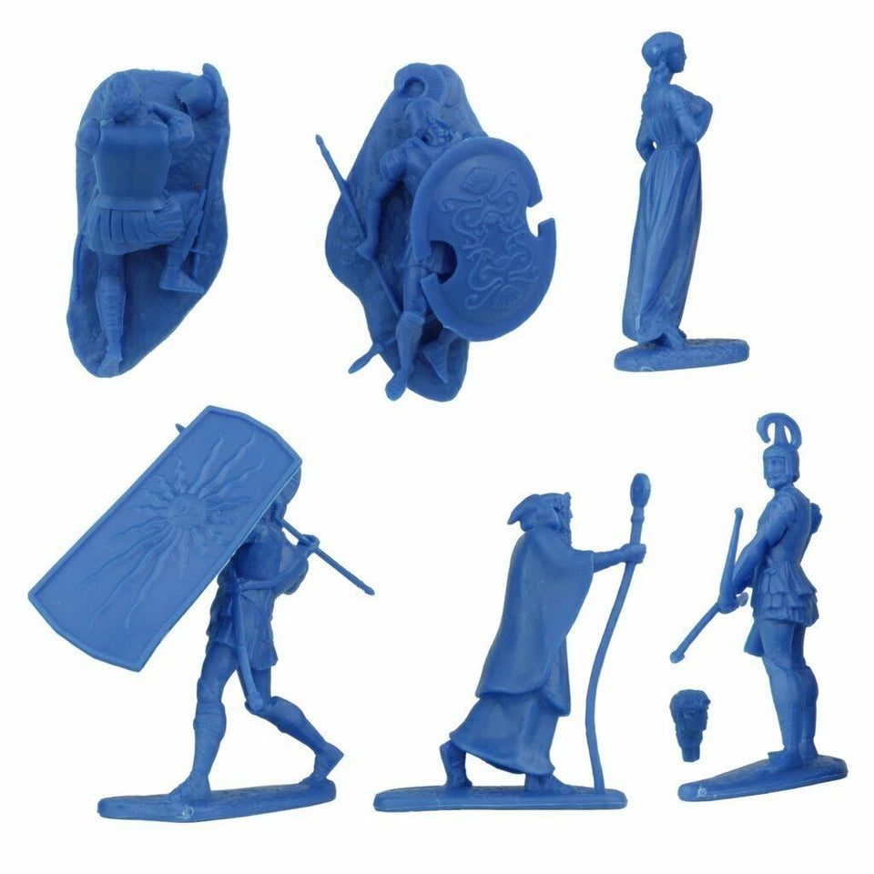 LOD Enterprises Plastic Figure Sets LOD003 The War At Troy Heroes Of The Iliad