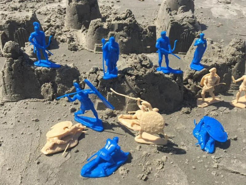 LOD Enterprises Plastic Figure Sets LOD003 The War At Troy Heroes Of The Iliad