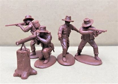 EXPEDITIONARY FORCE 54 AST 02 WWII PACIFIC AUSTRALIAN INFANTRY DEFENSE BUSH HATS