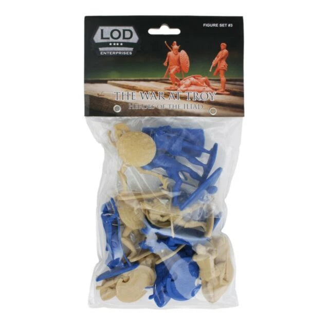 LOD Enterprises Plastic Figure Sets LOD003 The War At Troy Heroes Of The Iliad