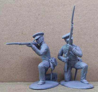 EXPEDITIONARY FORCE 54 TXN 01-PW THE ALAMO TEXIAN INFANTRY IN PINWHEEL CAPS