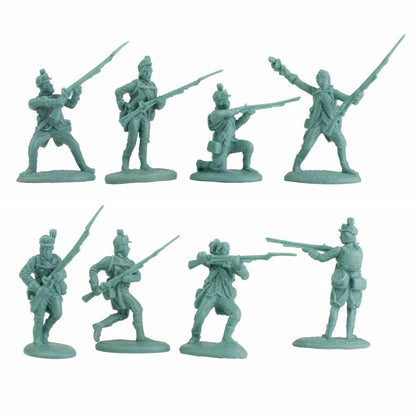 LOD Enterprises Plastic Figure Set LOD013 Am. Revolution American Light Infantry