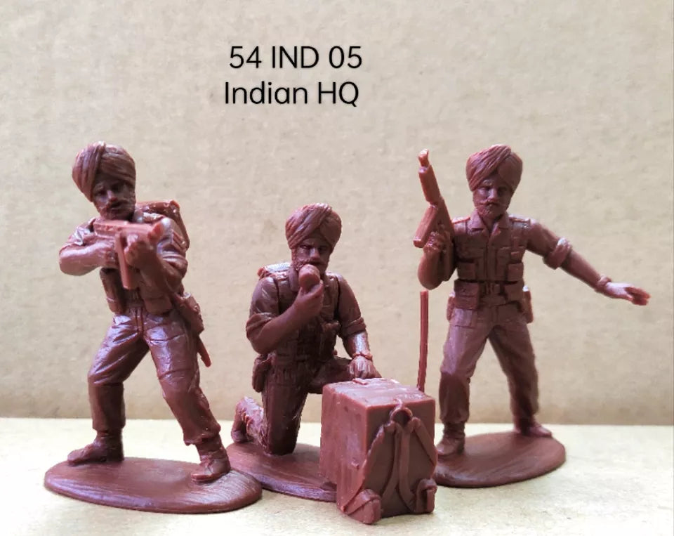 EXPEDITIONARY FORCE 54 IND 05 WWII PACIFIC WAR INDIAN HQ & SPECIAL WEAPONS