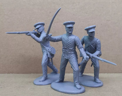EXPEDITIONARY FORCE 54 TXN 01-PW THE ALAMO TEXIAN INFANTRY IN PINWHEEL CAPS