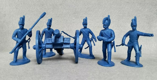 EXPEDITIONARY FORCE 54 BRT 08 NAPOLEONIC WARS BRITISH ARTILLERY R.H.A. (BLUE)