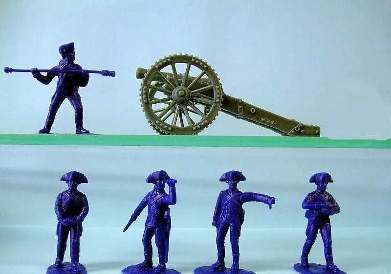 ARMIES IN PLASTIC 5480 AMERICAN REVOLUTION-LAMB'S NEW YORK ARTILLERY CO.