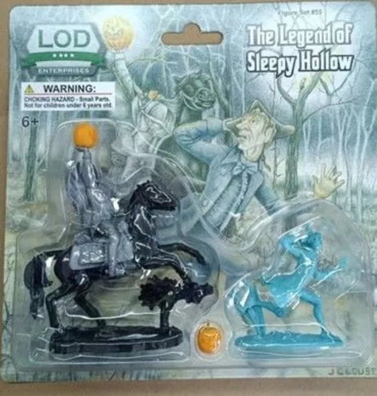 LOD Enterprises Set LOD055 THE LEGEND OF SLEEPY HOLLOW HEADLESS HORSEMAN