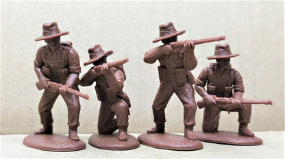 EXPEDITIONARY FORCE 54 AST 02 WWII PACIFIC AUSTRALIAN INFANTRY DEFENSE BUSH HATS