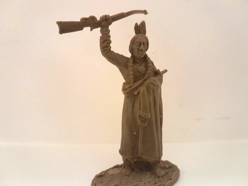 LOD Enterprises Barzso Character Figure Sioux Chief Sitting Bull (Maplewood)