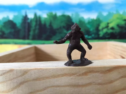 MARX TOYS RECAST 54 MM DAKTARI AFRICAN PLAYSET REISSUE-16 FIGURES- BROWN