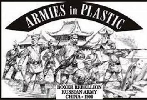 ARMIES IN PLASTIC 5486 BOXER REBELLION RUSSIAN ARMY CHINA 1900 WHITE