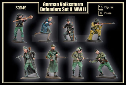 MARS 32049 WORLD WAR II GERMAN VOLKSSTURM DEFENDERS SET II (GRAY)