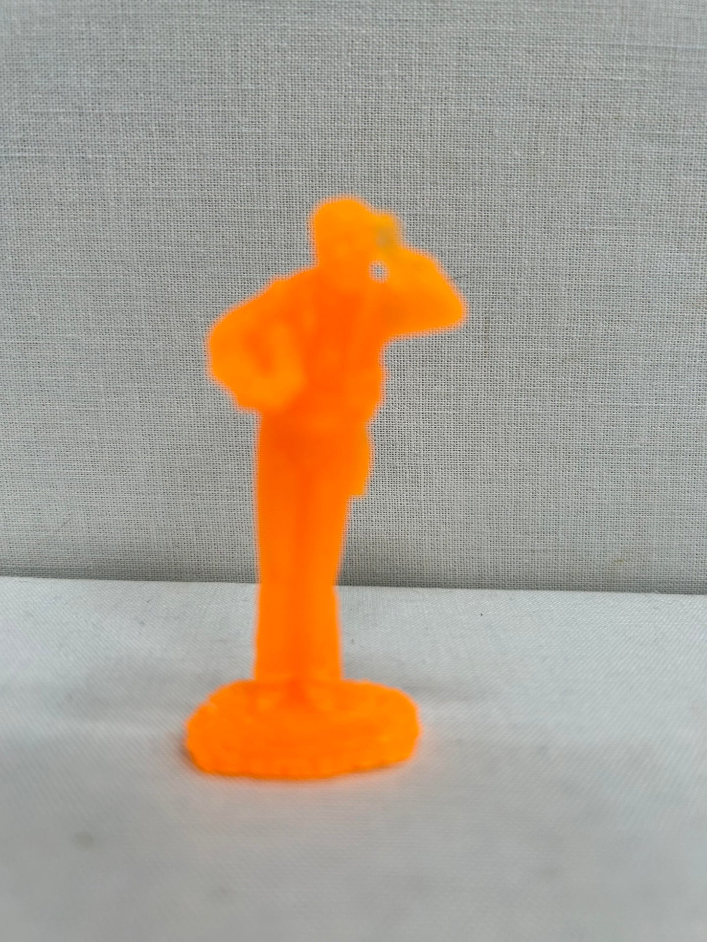 LOD Enterprises Barzso Character Figure BERNARDO (FROM ZORRO SET)- NEON ORANGE