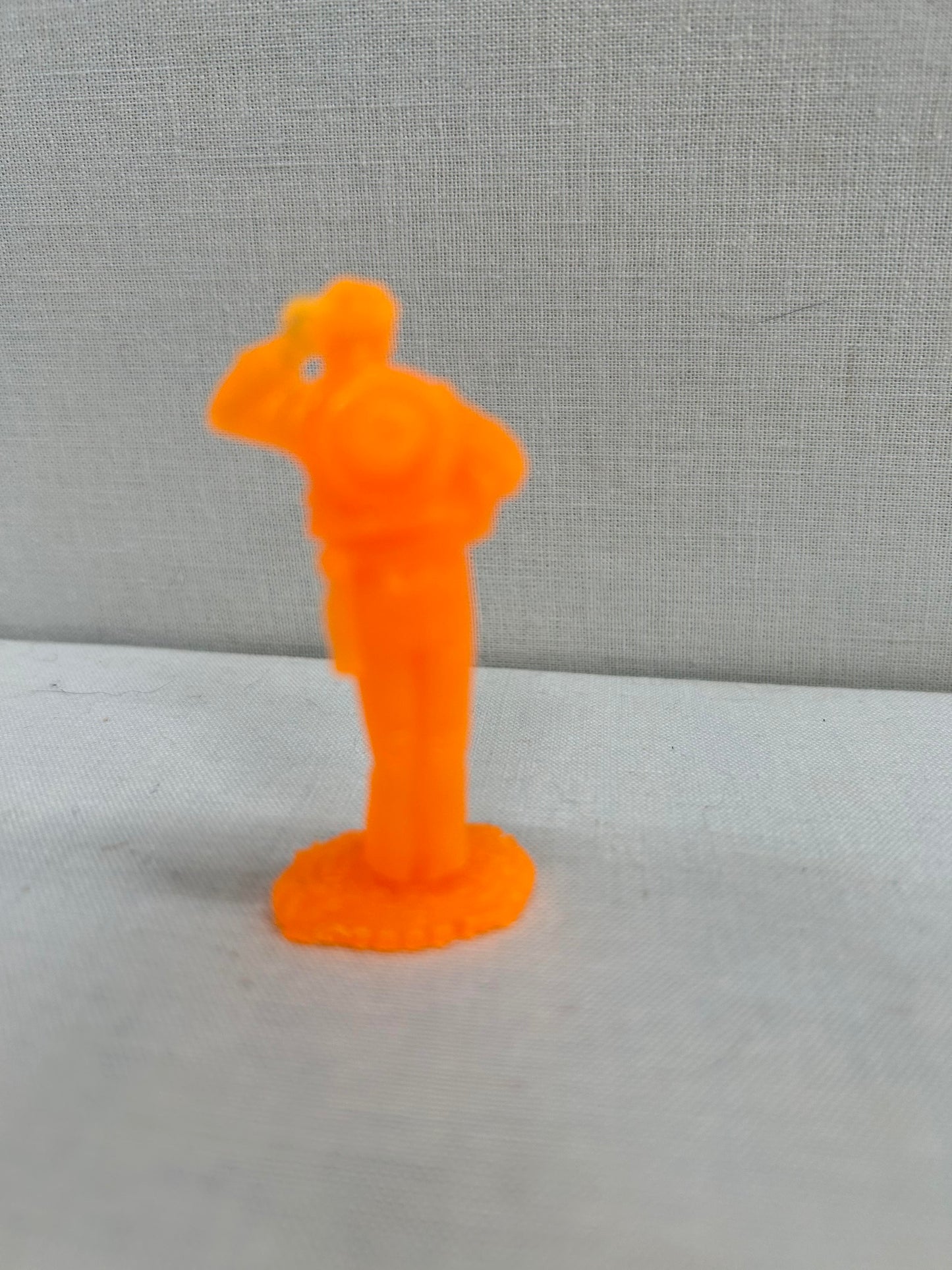 LOD Enterprises Barzso Character Figure BERNARDO (FROM ZORRO SET)- NEON ORANGE