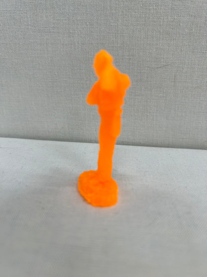 LOD Enterprises Barzso Character Figure BERNARDO (FROM ZORRO SET)- NEON ORANGE