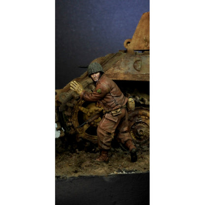 PARACEL MINIATURES 1:35 WWII SERIES SET WW35-018 US SGT SCOTT E. WOOD (1 FIGURE)
