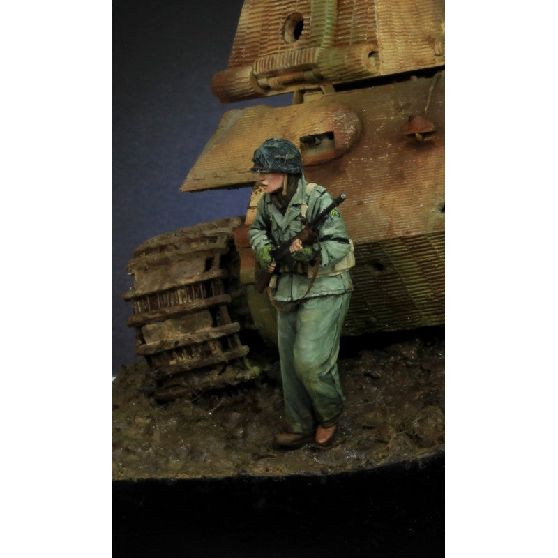 PARACEL MINIATURES WWII SERIES SET WW35-020 US GI CPL REIBEN (B.A.R. GUNNER)