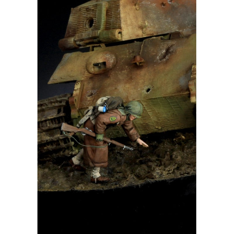 PARACEL MINIATURES WWII SERIES SET WW35-023 US GI CPL. DILLARD (SLOW DOWN)
