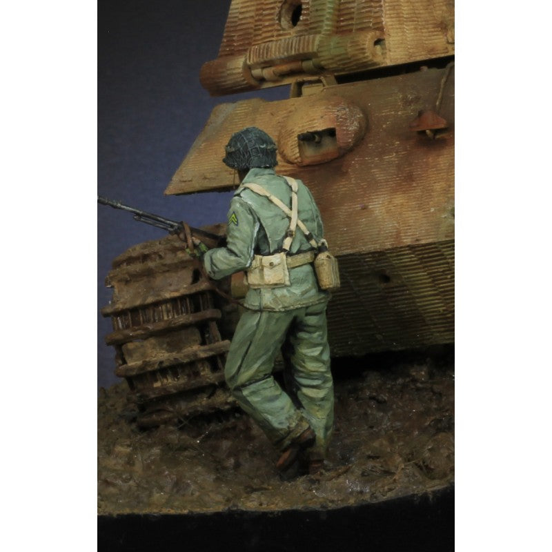 PARACEL MINIATURES WWII SERIES SET WW35-020 US GI CPL REIBEN (B.A.R. GUNNER)