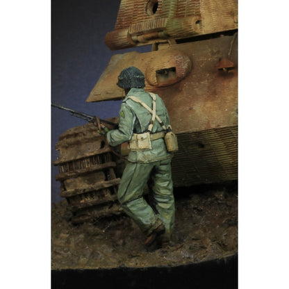 PARACEL MINIATURES WWII SERIES SET WW35-020 US GI CPL REIBEN (B.A.R. GUNNER)